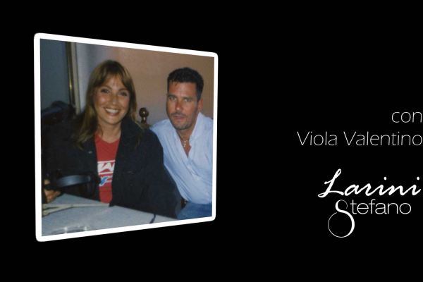 Stefano Larini con Viola Valentino