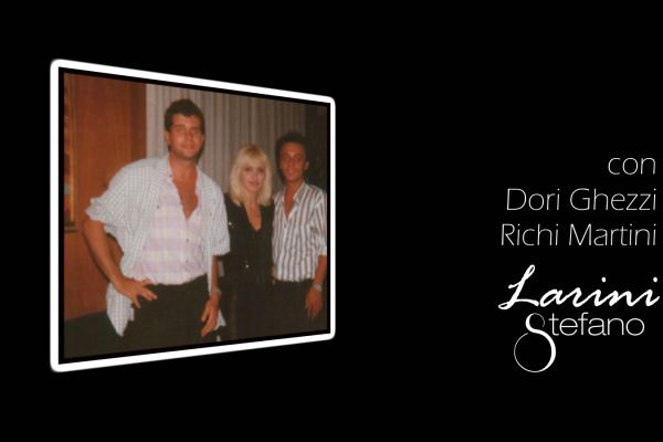 Stefano Larini con Dori Ghezzi
