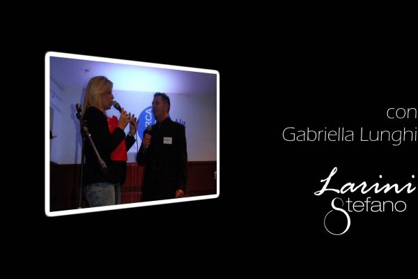 Stefano Larini con Gabriella Lunghi