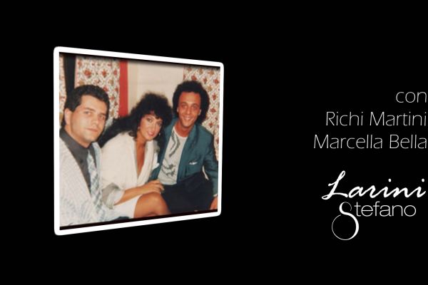 Stefano Larini con Marcella Bella