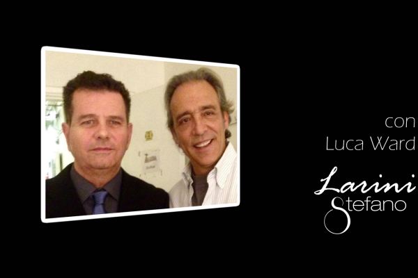 Stefano Larini con Luca Ward