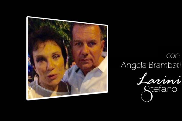 Stefano Larini con Angela Brambati
