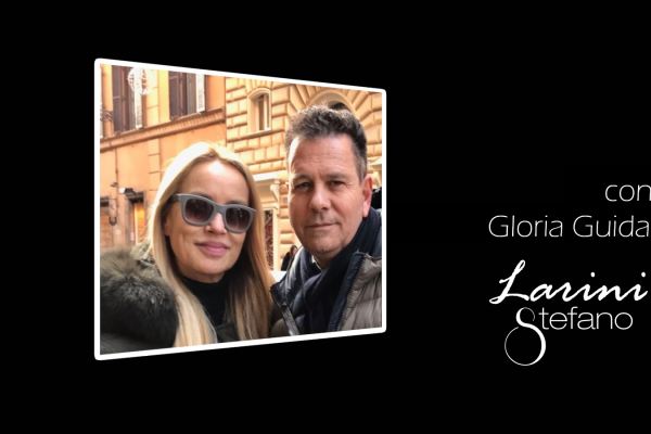 Stefano Larini con Gloria Guida